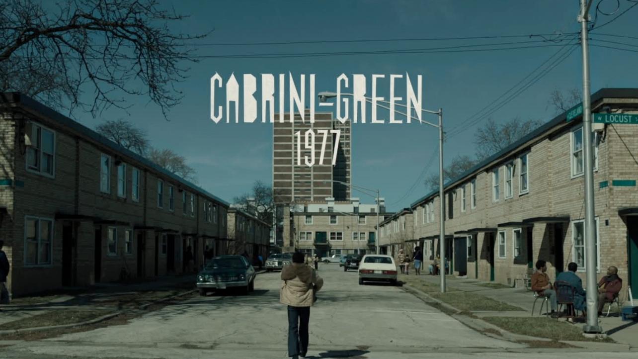 Gif of green screen used in Candyman