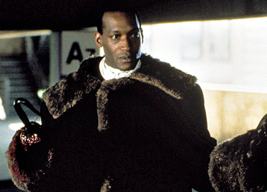 original candyman with hooked bloody hand